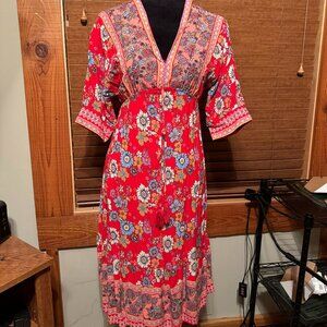Womens Shein Knee Length Dress Size Small